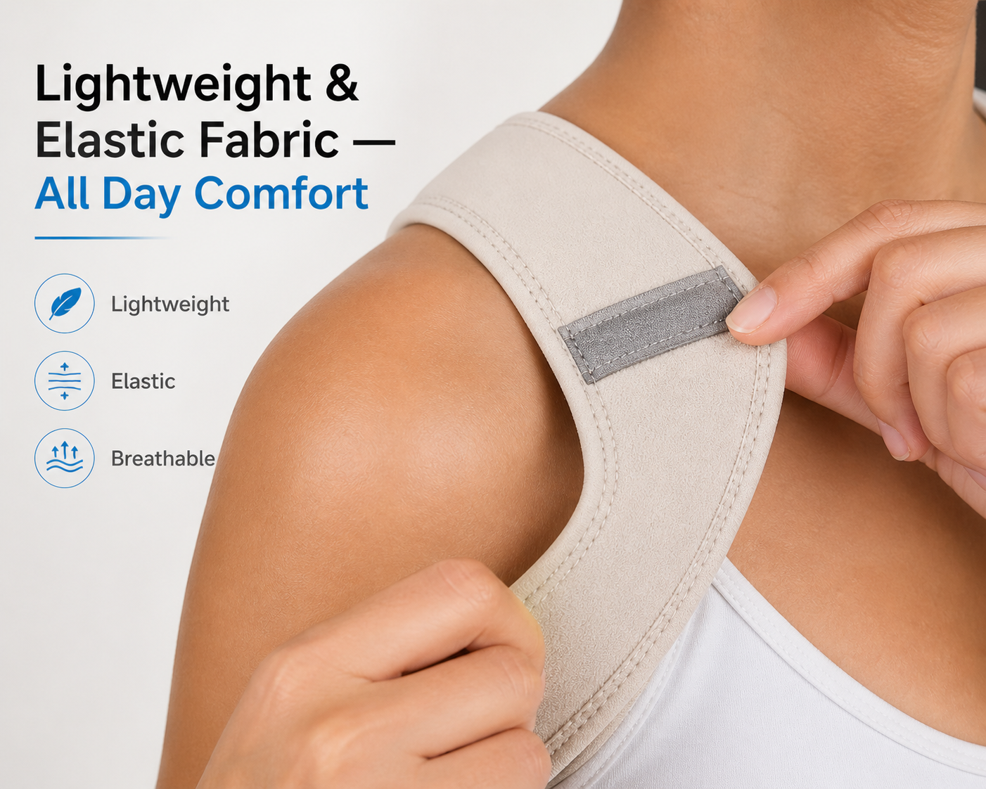 Zyropp Posture Corrector Belt - Stand Taller, Hurt Less, Feel Better in 2- 4 Weeks