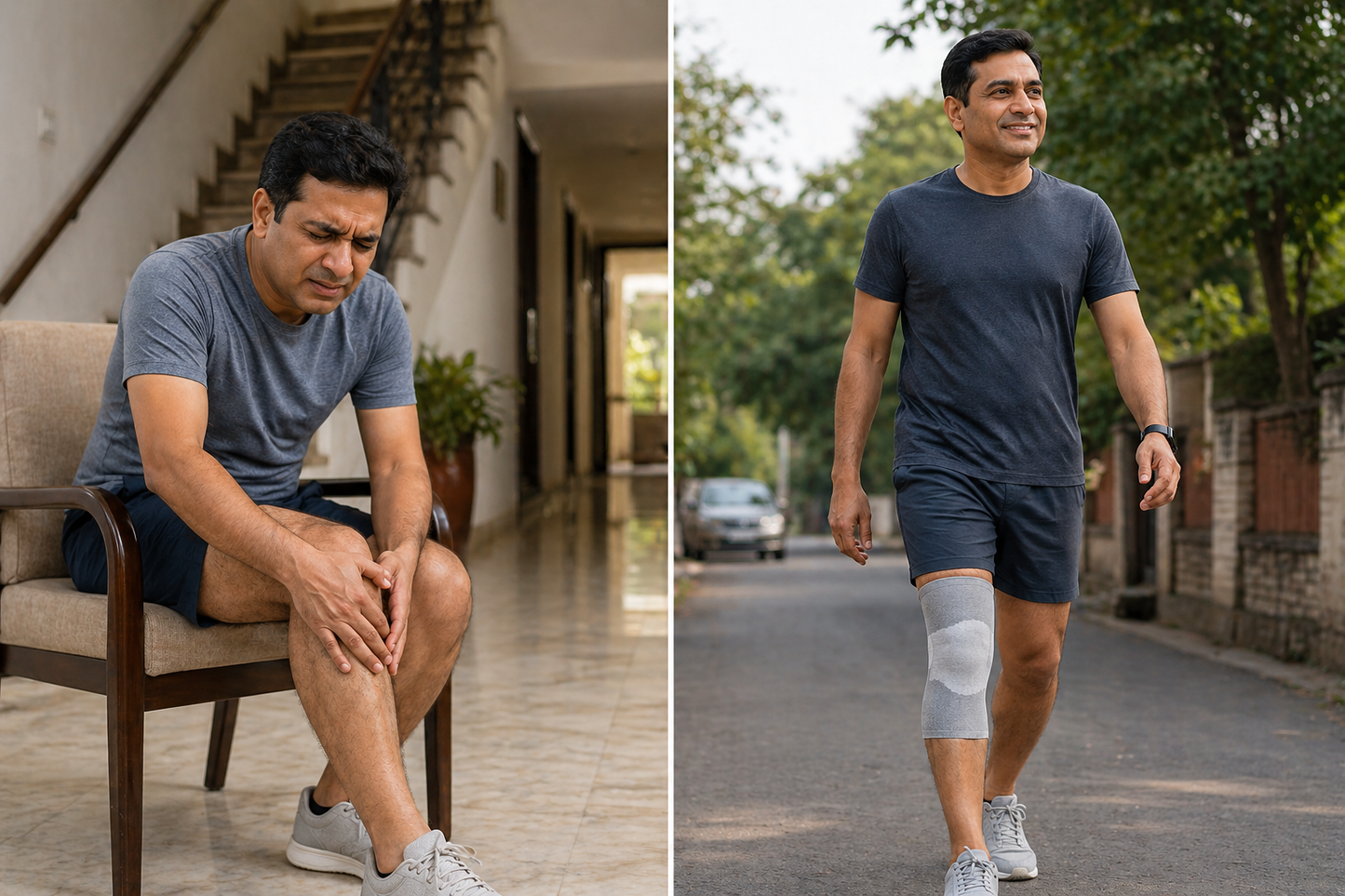 Zyropp Bamboo Knee Brace | Pain Relief for Arthritis & Sports | 40% Off + Free Shipping