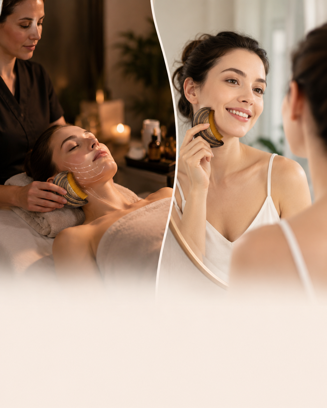 Zyropp Lymphatic Drainage Brush | De-puff in 2 minutes