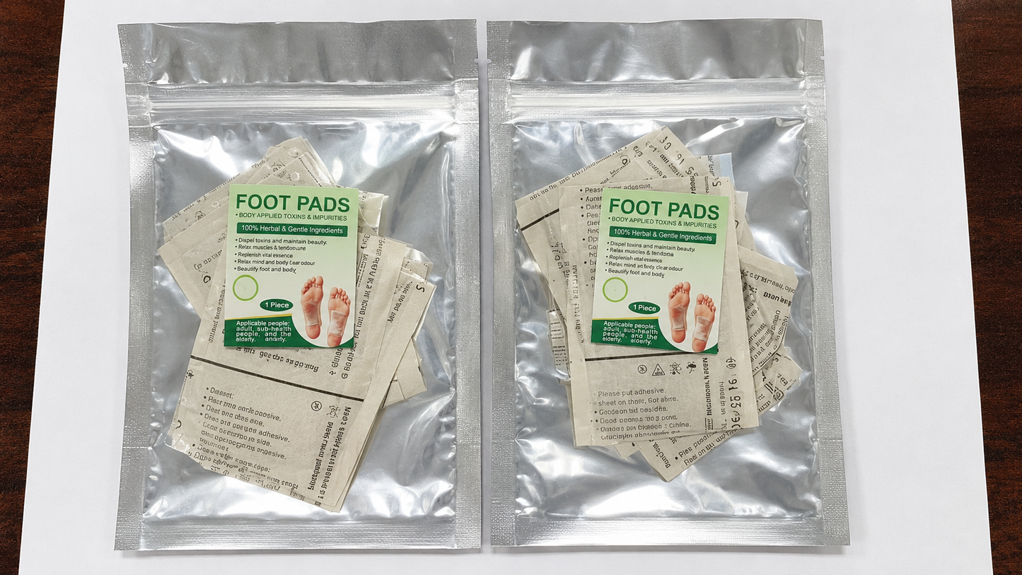 Zyropp Herbal Detox Foot Patches — cleanse your body while you sleep | 50%off