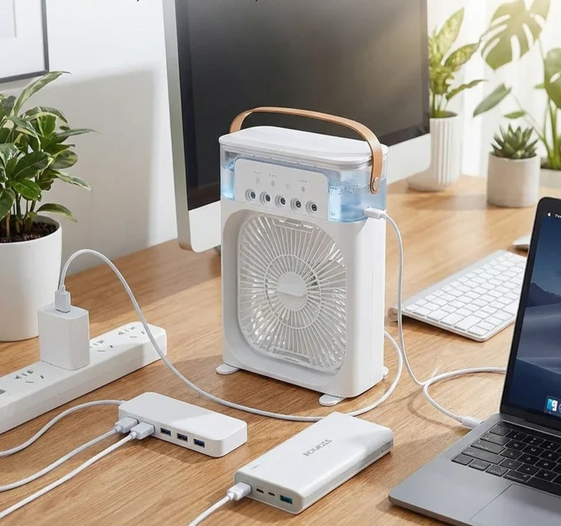 Zyropp Mini Air Cooler- beat the heat at your desk without touching the AC remote